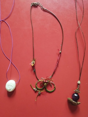 Summer handmade necklaces like new, pack