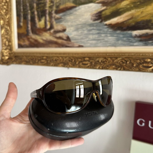 Prada vintage unisex sunglasses, brown