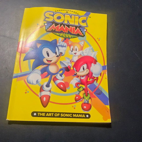 Sonic Mania Plus game manual used, Xbox One
