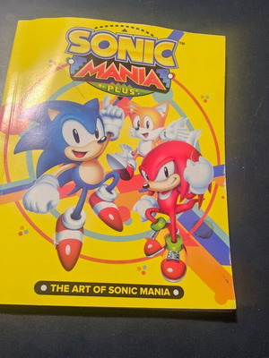 Sonic Mania Plus game manual used, Xbox One