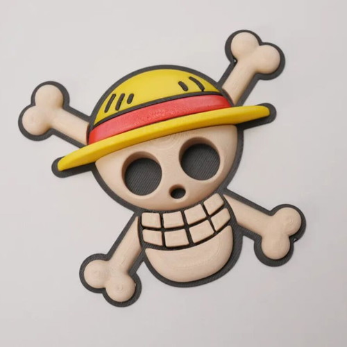 3D Printed One Piece Luffy Anime Decorative Collectible