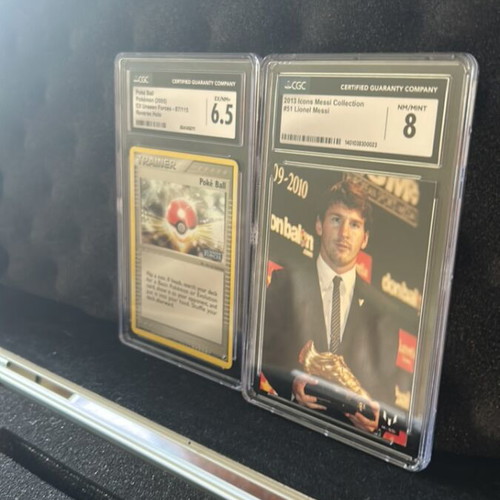 Football and Pokemon trading cards