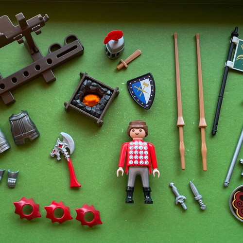 Playmobil knights equipment new, complete set