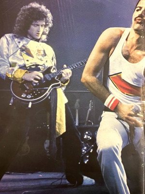 Queen double poster used from Super Katerina, 1980s