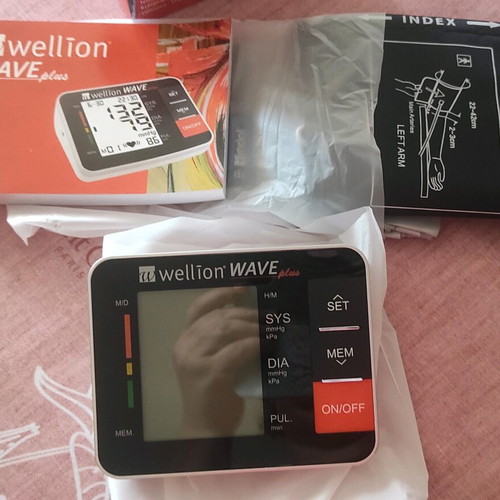 Wellion blood pressure monitor unused