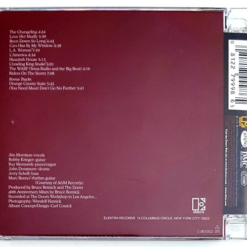 The Doors L.A.Woman CD like new