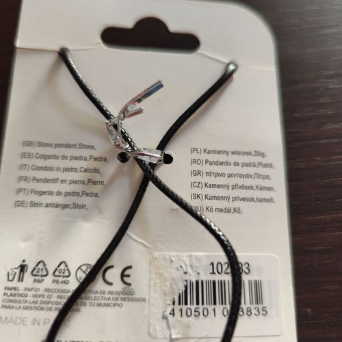 Cross with strap new in black and green color