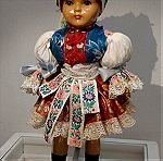  Vintage κούκλα Τσεχοσλαβακα νυφη
