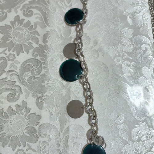 Cypress Silver Bracelet like new, green