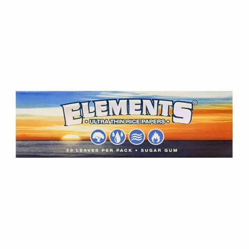 Elements regular rolling papers 50 leaves new