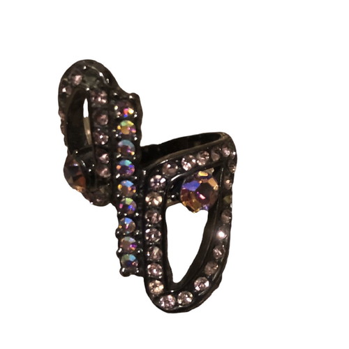 Ring with stones used, size 6