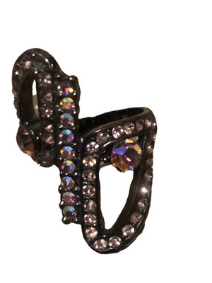 Ring with stones used, size 6