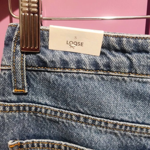 Mango kids jeans size S blue, brand new, loose fit