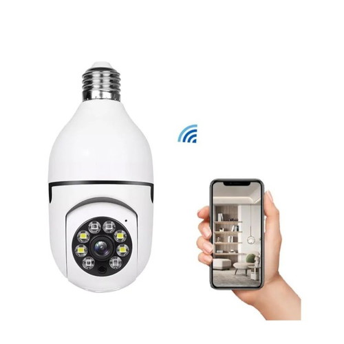 WiFi IP surveillance camera in bulb shape new