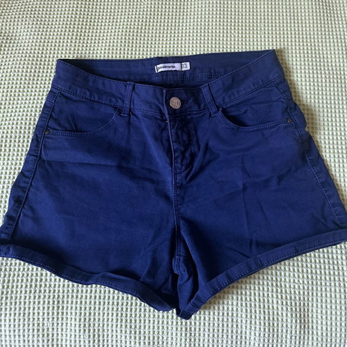 Stradivarius blue shorts like new, sizes XS and S