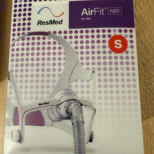 Resmed AirFit N20 for Her nasal mask size Small new pink