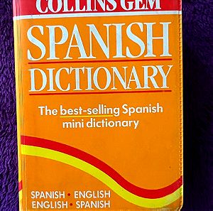 Collins Spanish pocket dictionary book