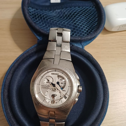 Seiko Arctura Kinetic Chronograph SNL019P1 ανδρικό ρολόι μεταχειρισμένο
