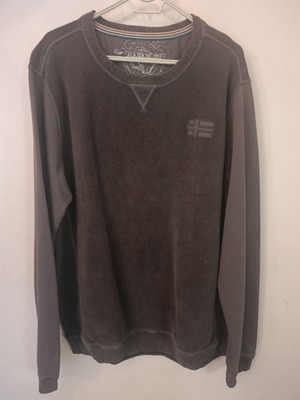 Napapijri Barfleu Crew men's sweatshirt new, dark grey 3XL