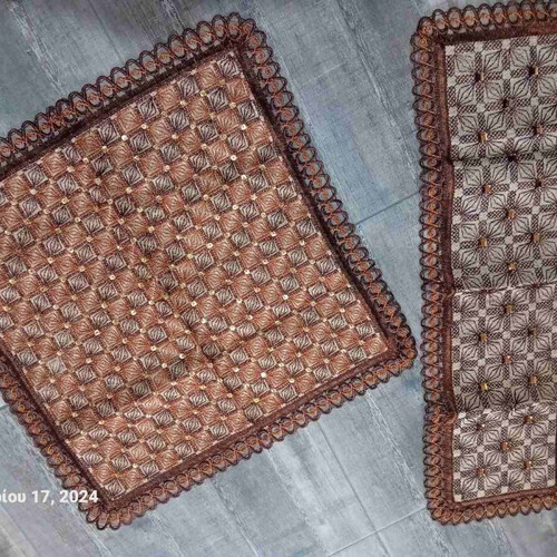 Handmade tablecloths and doilies, new
