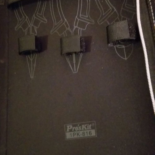 Pro's Kit case for screwdrivers with two new screwdrivers gift