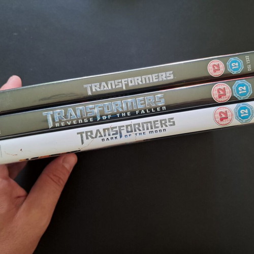 Transformers 1 & 2 Boxed DVD with Bonus 3, like new, English subtitles