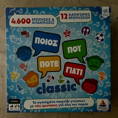 Classic knowledge board game