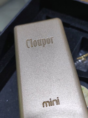 Cloupor Mini Box Mod Gold like new