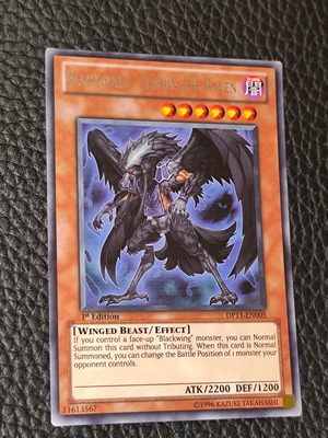 Blackwing - Elphin the Raven Yu-Gi-Oh card like new