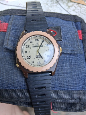 Timex Expedition wristwatch, Indiglo, 30m water resistant