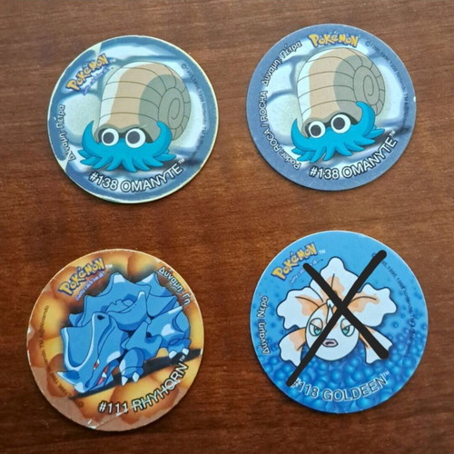 Pokemon Tazos 1 used in good condition