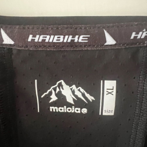 Maloja PizolM Bike MTB T-Shirt Black Men XL like new