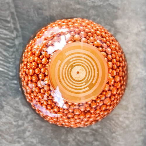 Orgonite Golden Copper Shield like new with gold-plated MWO antennas