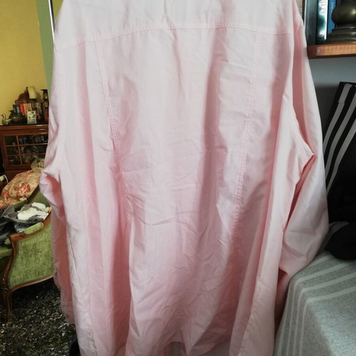 Ulla Popken Pink Shirt Size 7XL 54 Like New