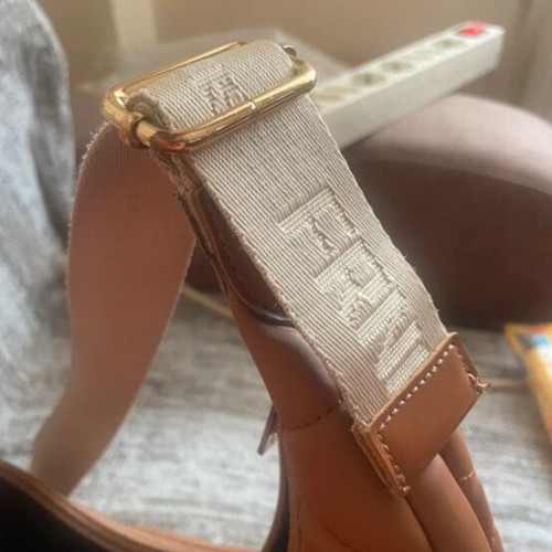 FRNC crossbody and shoulder bag used, beige