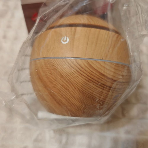 Easymaxx Aroma Diffuser LED humidifier new, wood design