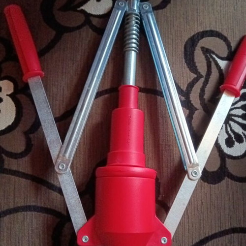 Ferrari Easy Double Lever Corker like new, hand bottle corking tool