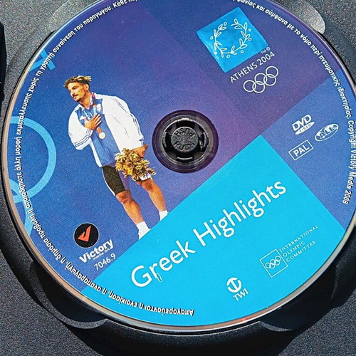 Athens 2004 Olympic Games Phoebus and Athena Mascot Dolls with Collectible Album and DVD like new