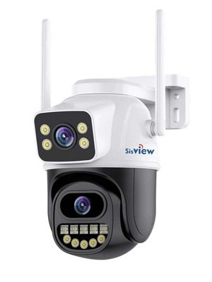 WiFi IP Camera SisView SV-IP131 New Dual Outdoor Camera 6MP