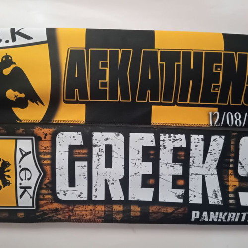 AEK OFI Supercup 2026 Double-Sided Collectible Scarf