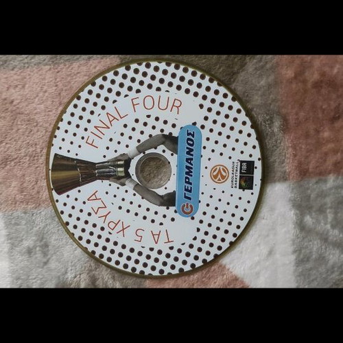 Final Four CD like new, 5 golden European basketball championships