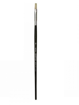 Painting brush No. 2 flat 28cm new