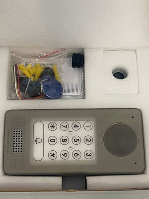 Grandstream GDS3710 HD video door access camera keypad IP intercom used