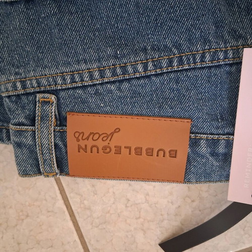 Bubblegun jeans new, size large, blue