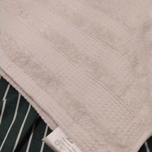 Body towel large size lilac grey new