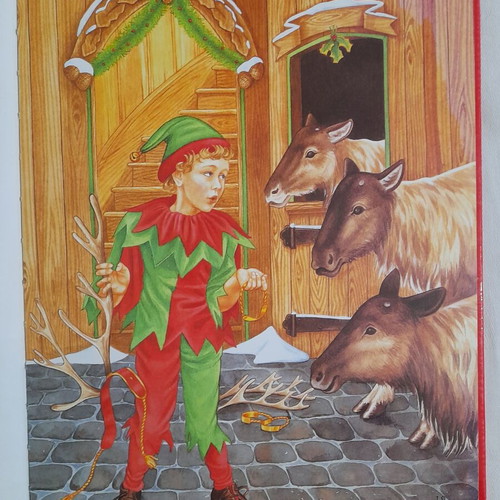 The Magic Journey of Santa Claus children's book like new