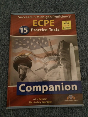 Succeed In Michigan ECPE Practice Tests Companion 2013 like new