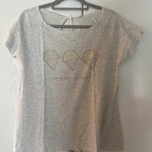T-shirt size M with print, worn few times