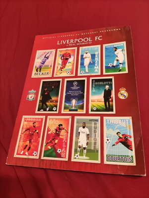 Liverpool FC vs Real Madrid Official Champions League Matchday Programme 2022-23