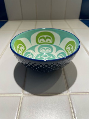Porcelain bowl handmade new
